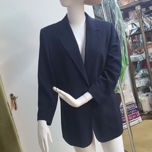 SOLD - Nygard Blazer (VERY deep blue)